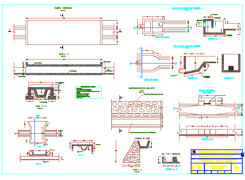 Мост чертеж dwg