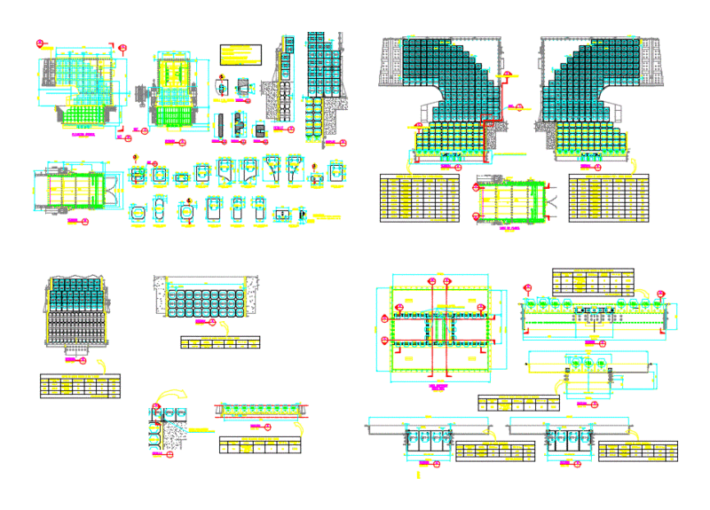 Discharge Chute DWG Block for AutoCAD