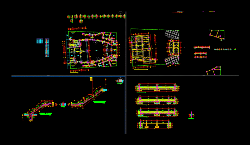 Disco Local Structure DWG Full Project for AutoCAD