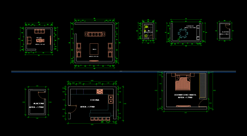Distribution Simple Architectural Drawings DWG Block for AutoCAD