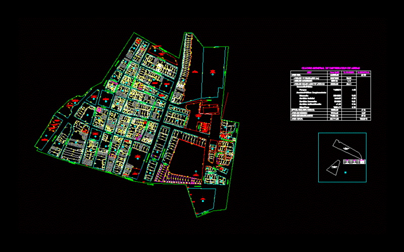 District Huanchaco – Huanchaco Traditional DWG Block for AutoCAD