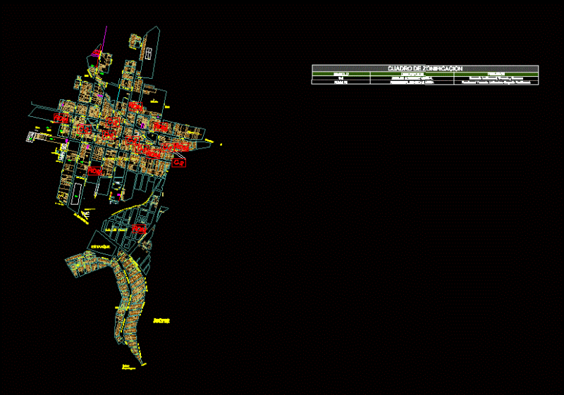 District Supe – Peru DWG Block for AutoCAD