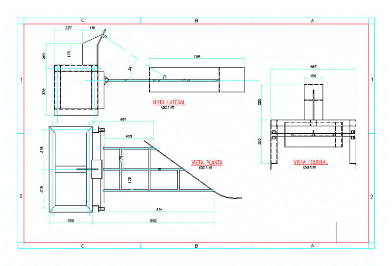 Diverter Clay DWG Block for AutoCAD