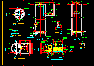 Drain Pumping Chamber DWG Block for AutoCAD • Designs CAD