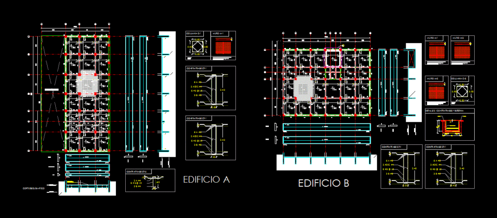 Drawer Foundation DWG Block for AutoCAD