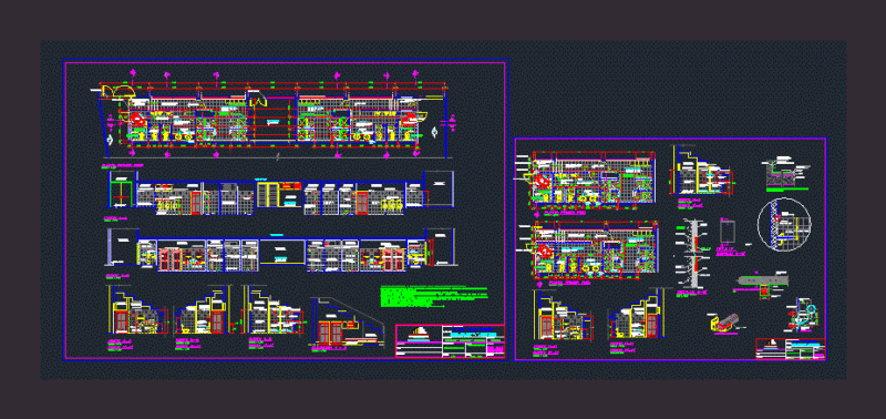 Dressing Pool DWG Section for AutoCAD