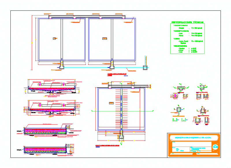 Dried Sludge Bed DWG Block for AutoCAD
