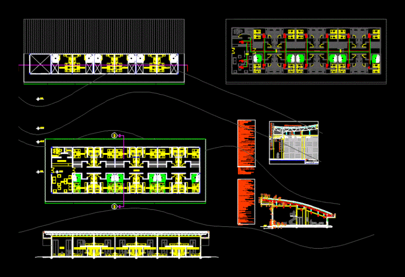 Dry Construction DWG Detail for AutoCAD