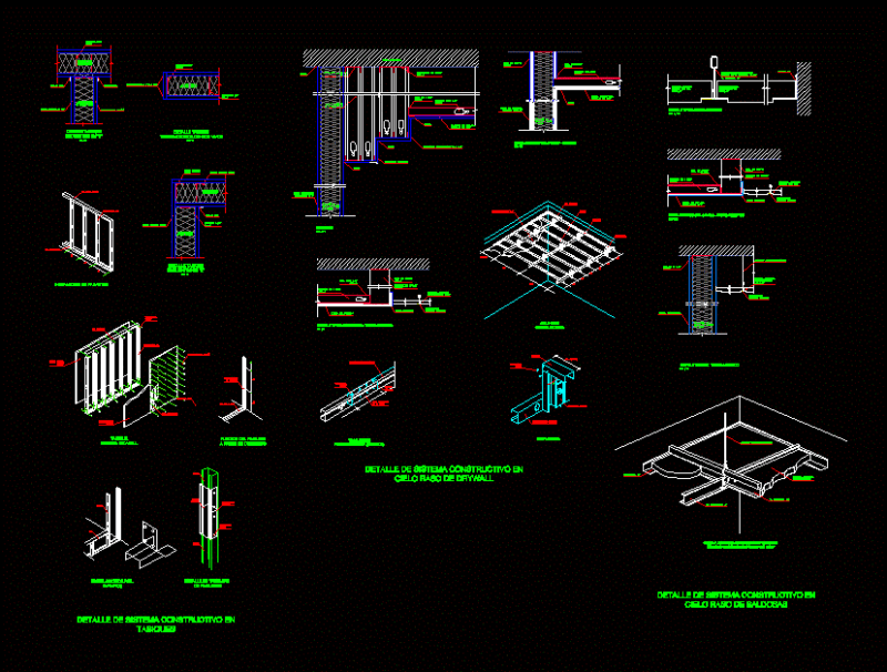 Drywall DWG Block for AutoCAD