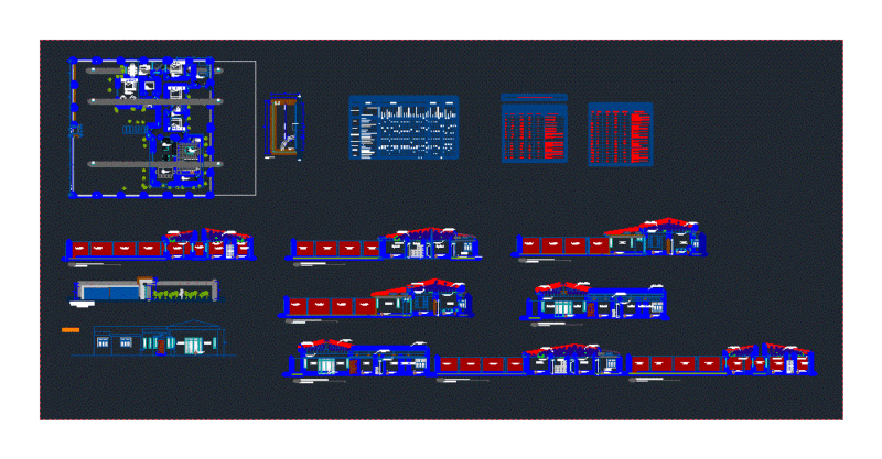 Drywall Home DWG Block for AutoCAD