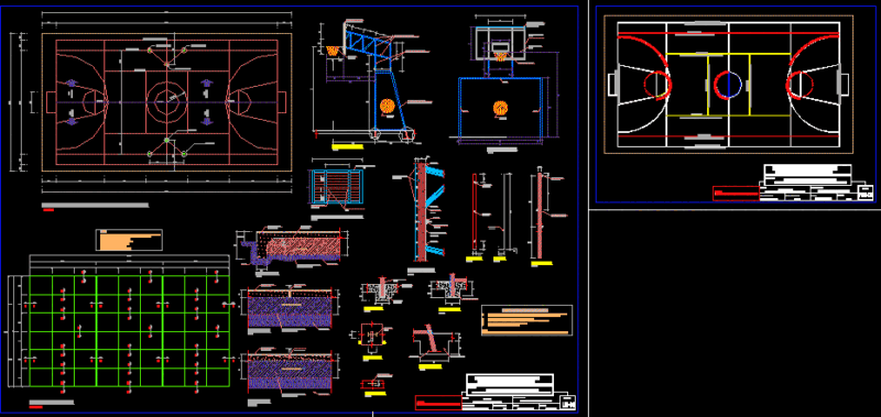 Educative Institution Antonio Raimondi DWG Detail for AutoCAD
