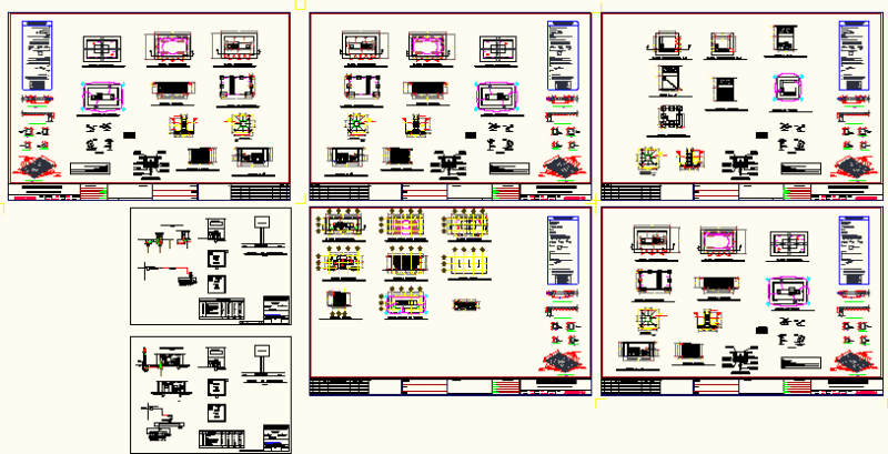 ElÉCtric Compact Substation DWG Block for AutoCAD
