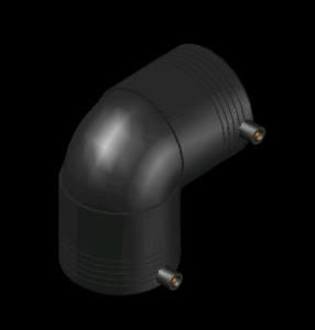 Elbow 90 Degrees DWG Block for AutoCAD