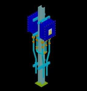 Electric Board DWG Block for AutoCAD