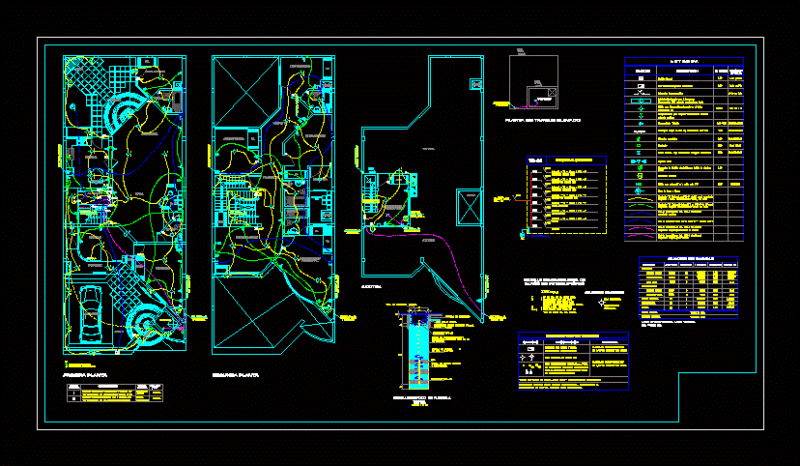 Electric DWG Block for AutoCAD