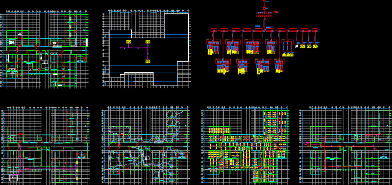 Electric Inatallations DWG Block for AutoCAD