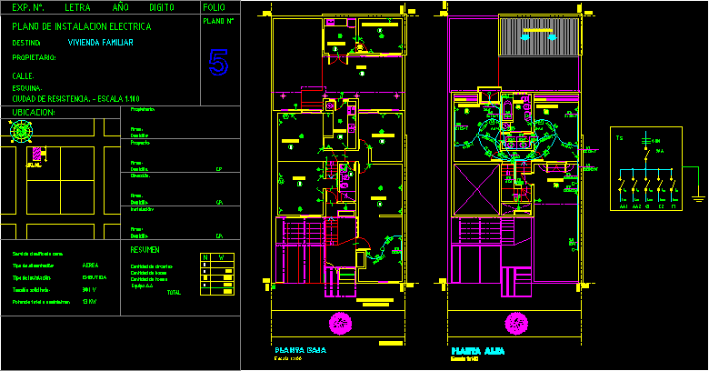 Electric Installation Housing Dwg Block For Autocad Designs Cad