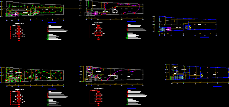 Electric Installations DWG Block for AutoCAD