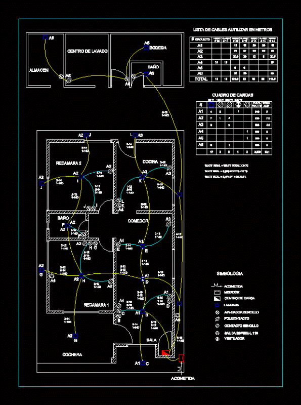 Electric Plano Housing DWG Block for AutoCAD