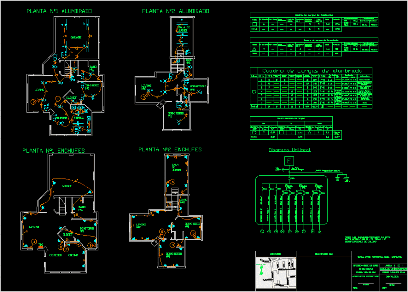 Electric Plant DWG Block for AutoCAD