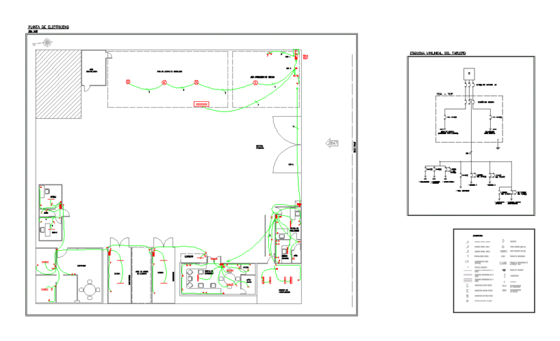 Electric Plant Warehouse DWG Full Project for AutoCAD