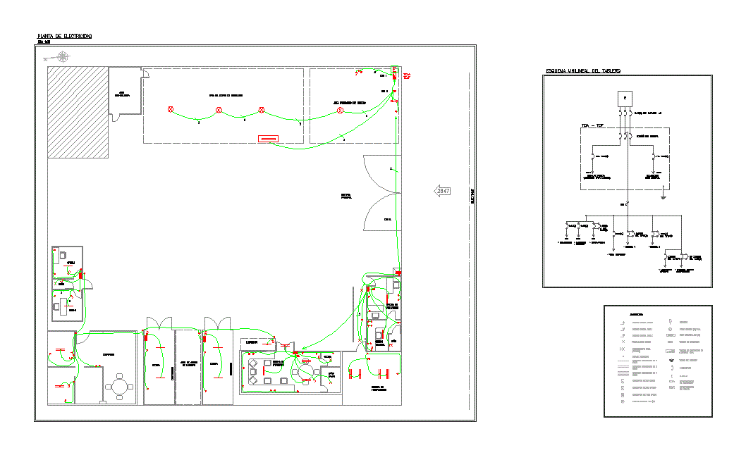 Electric Plant Warehouse DWG Full Project for AutoCAD • Designs CAD