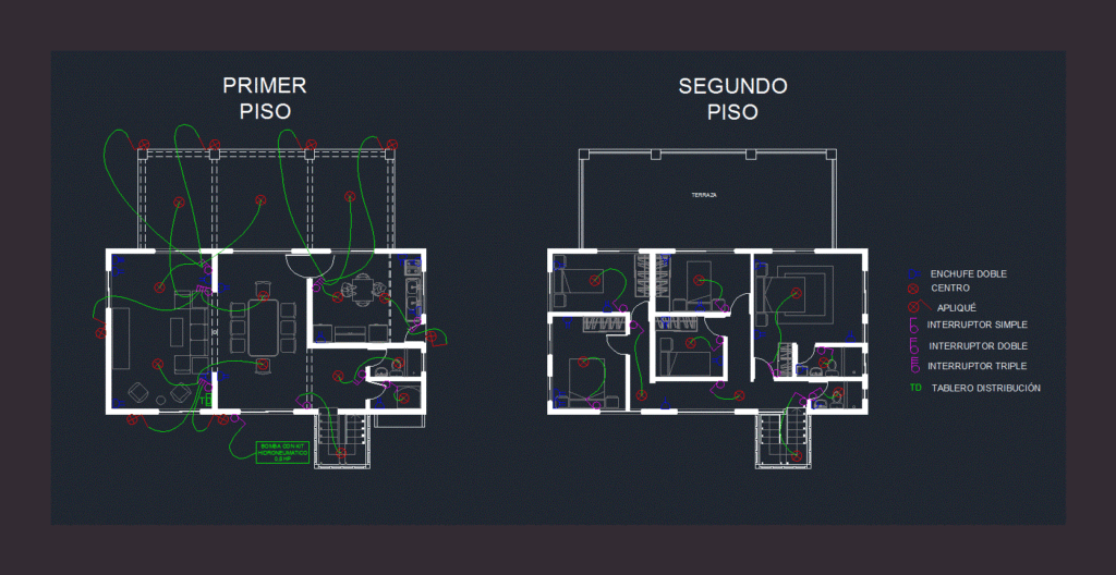 Electric Project DWG Full Project for AutoCAD