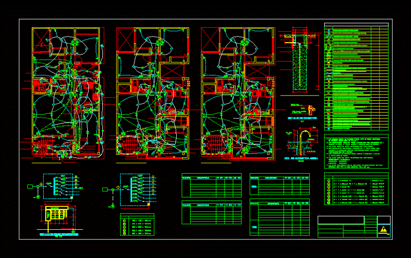 Electrical / Facilities DWG Block for AutoCAD