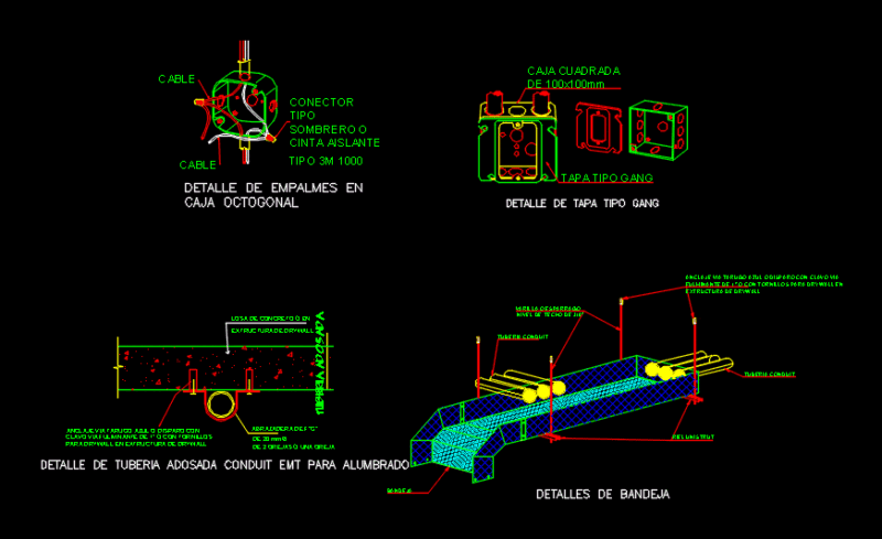 Electrical Details DWG Detail for AutoCAD