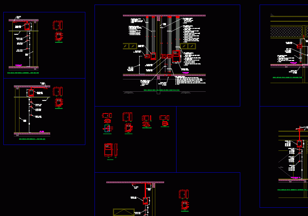 Electrical Devices - Smoke Detector DWG Block for AutoCAD • Designs CAD