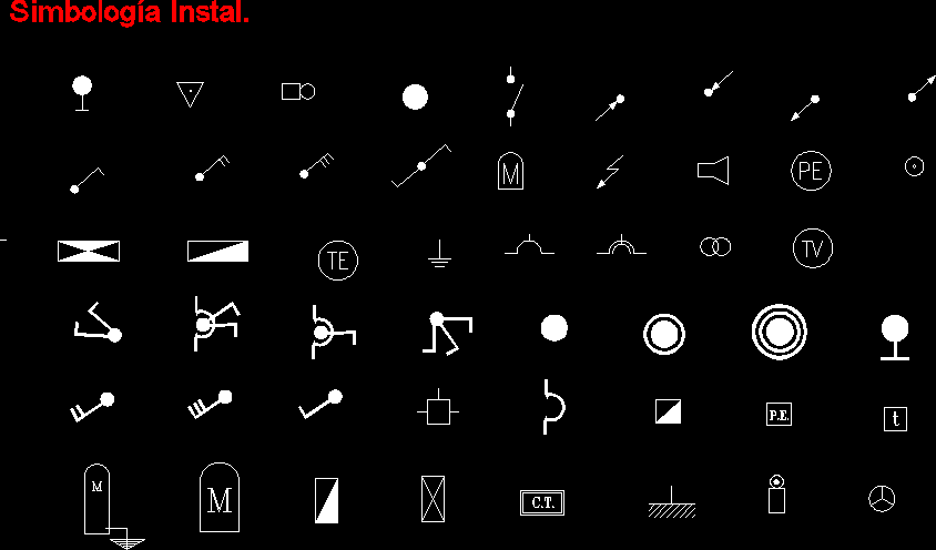autocad electrical symbols block
