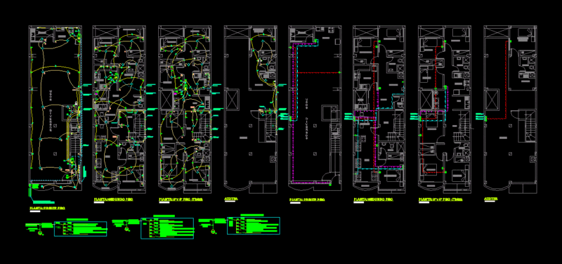 Electrical DWG Block for AutoCAD