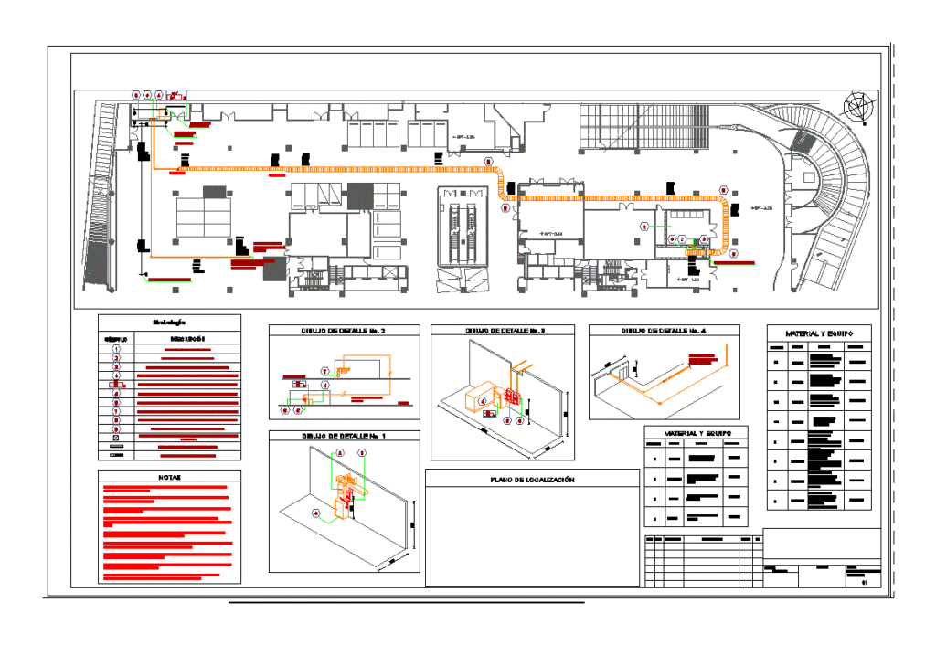Electrical Feeder Bank DWG Plan for AutoCAD