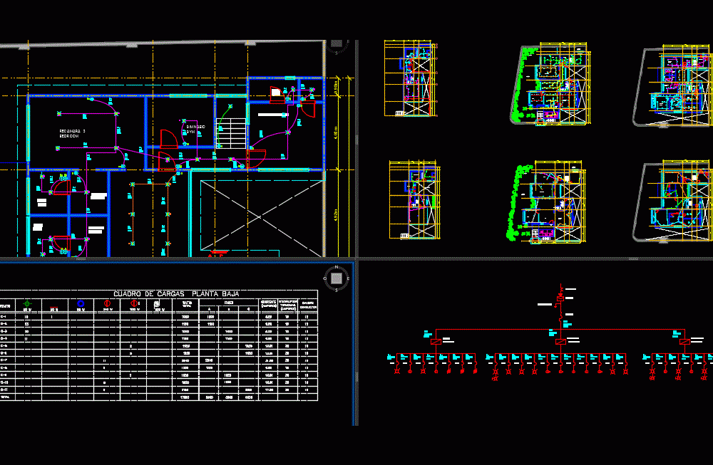 Electrical Housing Plan Dwg Detail For Autocad Designs Cad