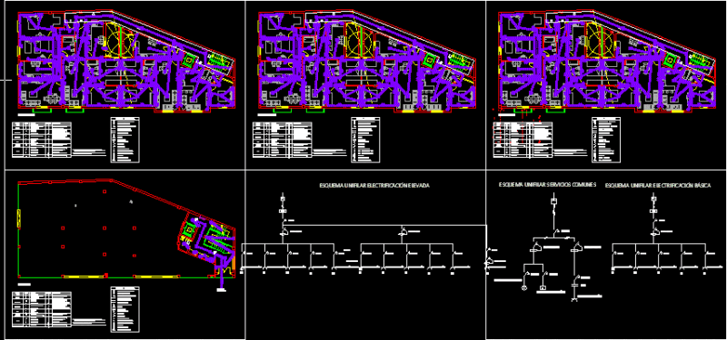 Electrical Installation DWG Block for AutoCAD