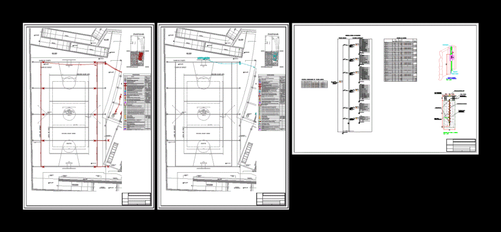 Electrical Installations DWG Detail for AutoCAD