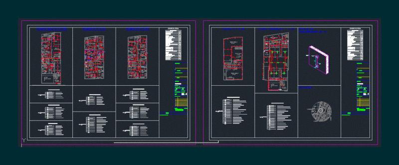 Electrical Lighting Design DWG Block for AutoCAD