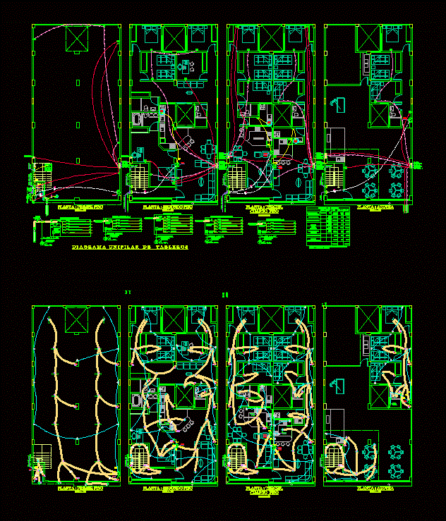  Electrical  Plans  House  DWG Plan  for AutoCAD   Designs CAD 