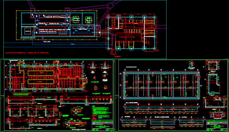 Electrical Room DWG Block for AutoCAD