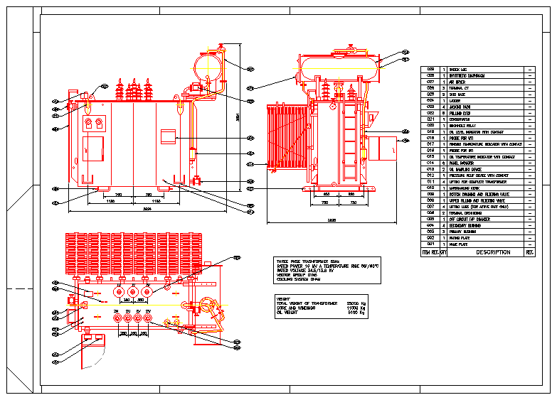 Autocad transformer design