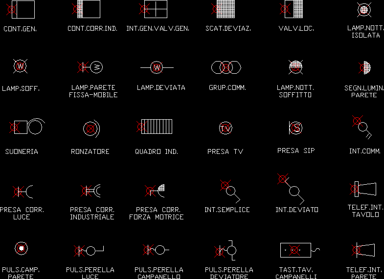 electrical symbols cad file