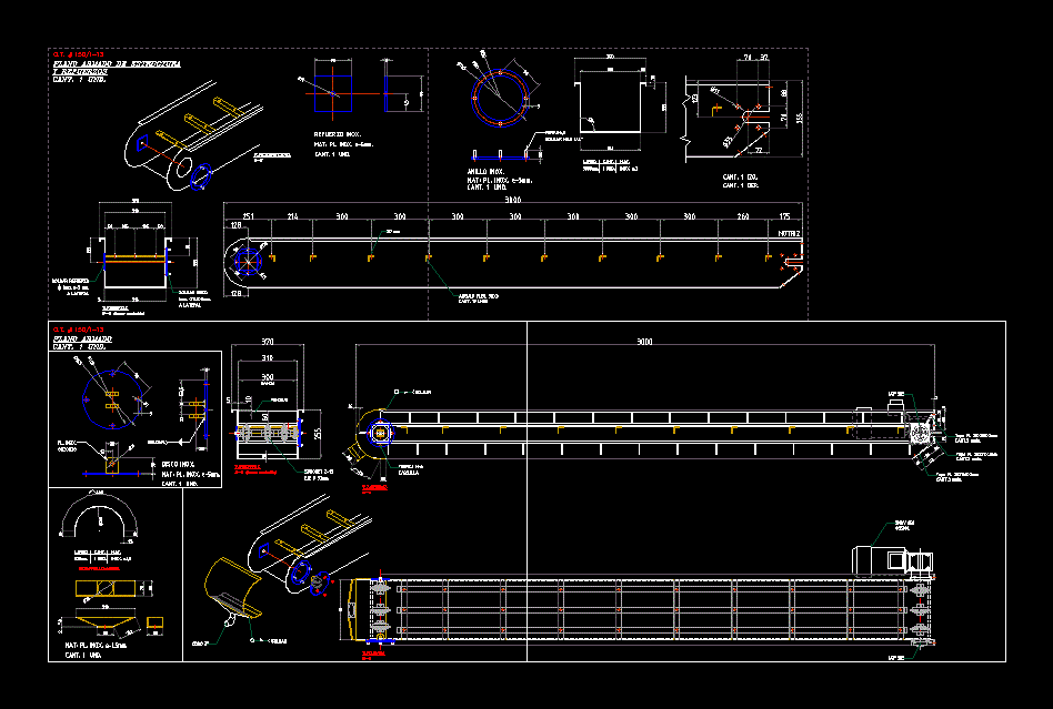 Elevator Conveyor Fruit DWG Block for AutoCAD • Designs CAD