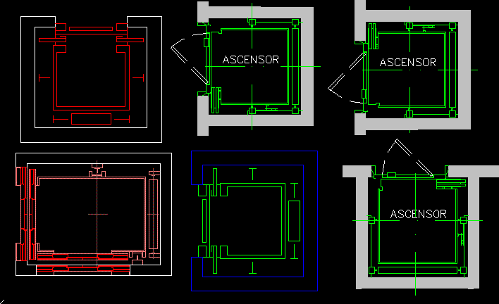  Elevator  DWG Block  for AutoCAD   DesignsCAD