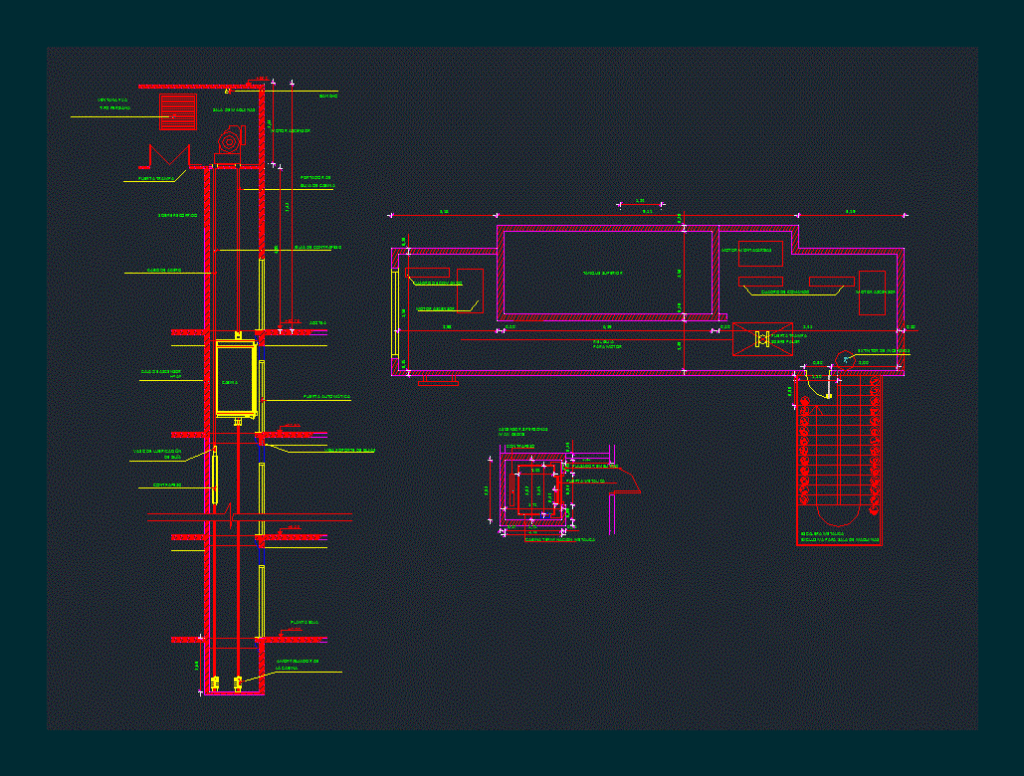Elevator DWG Detail for AutoCAD