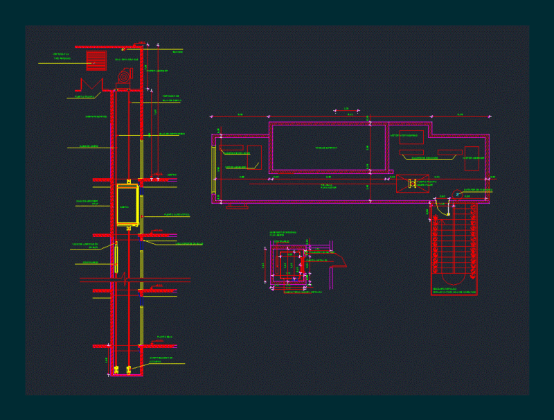 Elevator DWG Detail for AutoCAD