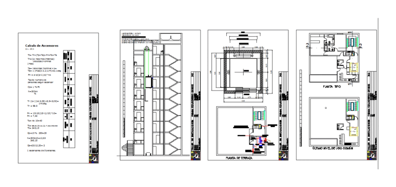 Elevator DWG Detail for AutoCAD