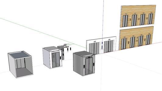 Elevator Lift 3D SKP Model for SketchUp