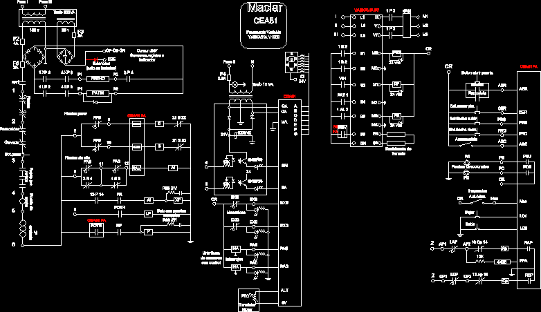 Elevator Wiring Panel Diagram, Maclar Control, Yascawa ... main electrical panel wiring diagram 
