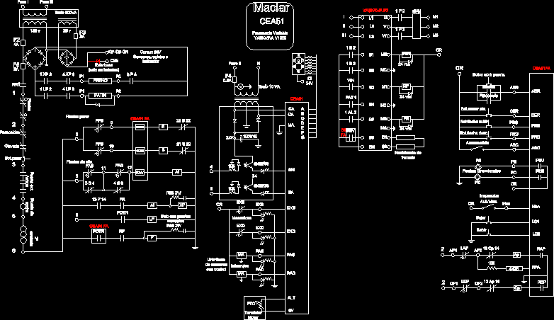 Elevator Wiring Panel Diagram, Maclar Control, Yascawa ... residential electrical panel wiring diagram 