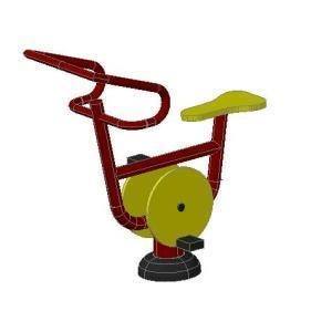 Elliptical Bike 3D DWG Model for AutoCAD